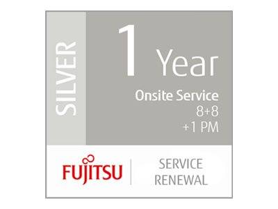 Fujitsu Scanner Service Program 1 Year Silver Service Renewal for Fujitsu Mid-Volume Production Scanners - Serviceerweiterung (Erneuerung)