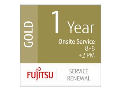 Fujitsu Scanner Service Program 1 Year Gold Service Renewal for Fujitsu Low-Volume Production Scanners - Serviceerweiterung (Erneuerung)