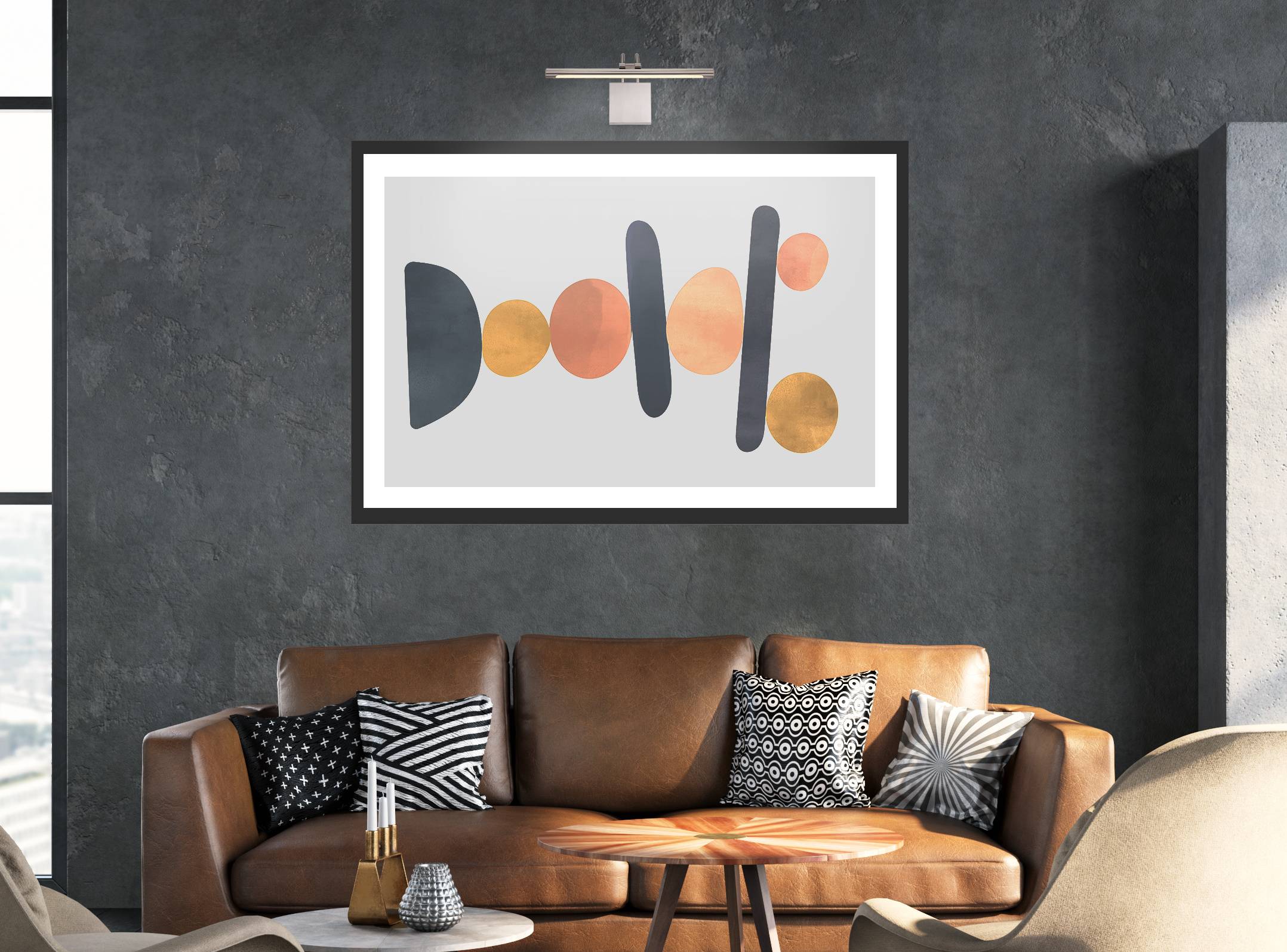 LED Bilderleuchte Picture Nickel