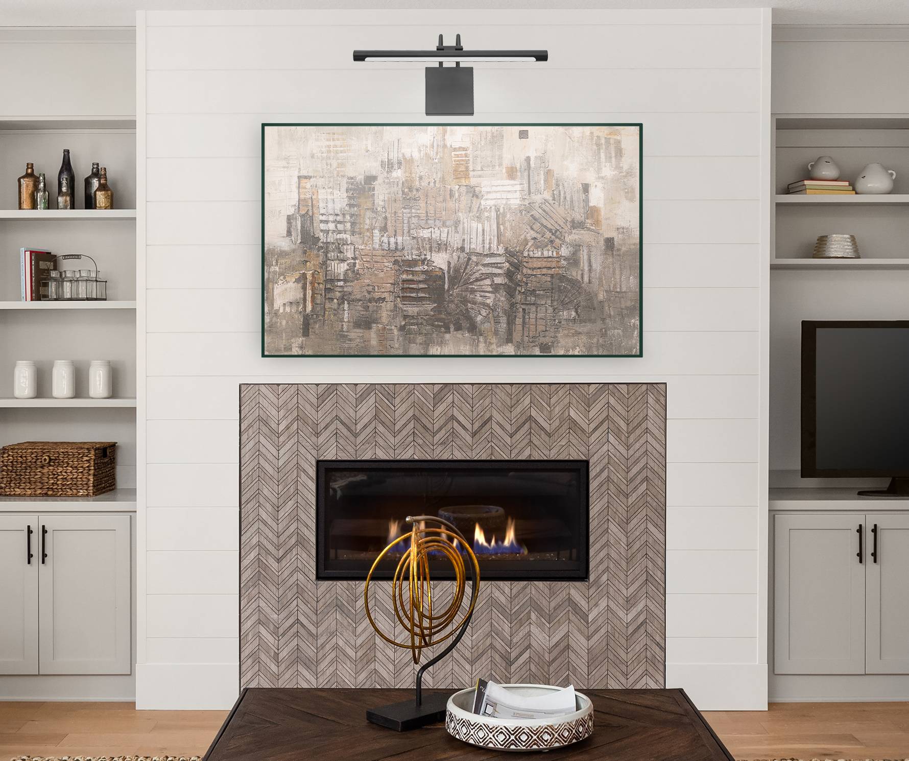 LED Bilderleuchte Picture Schwarz