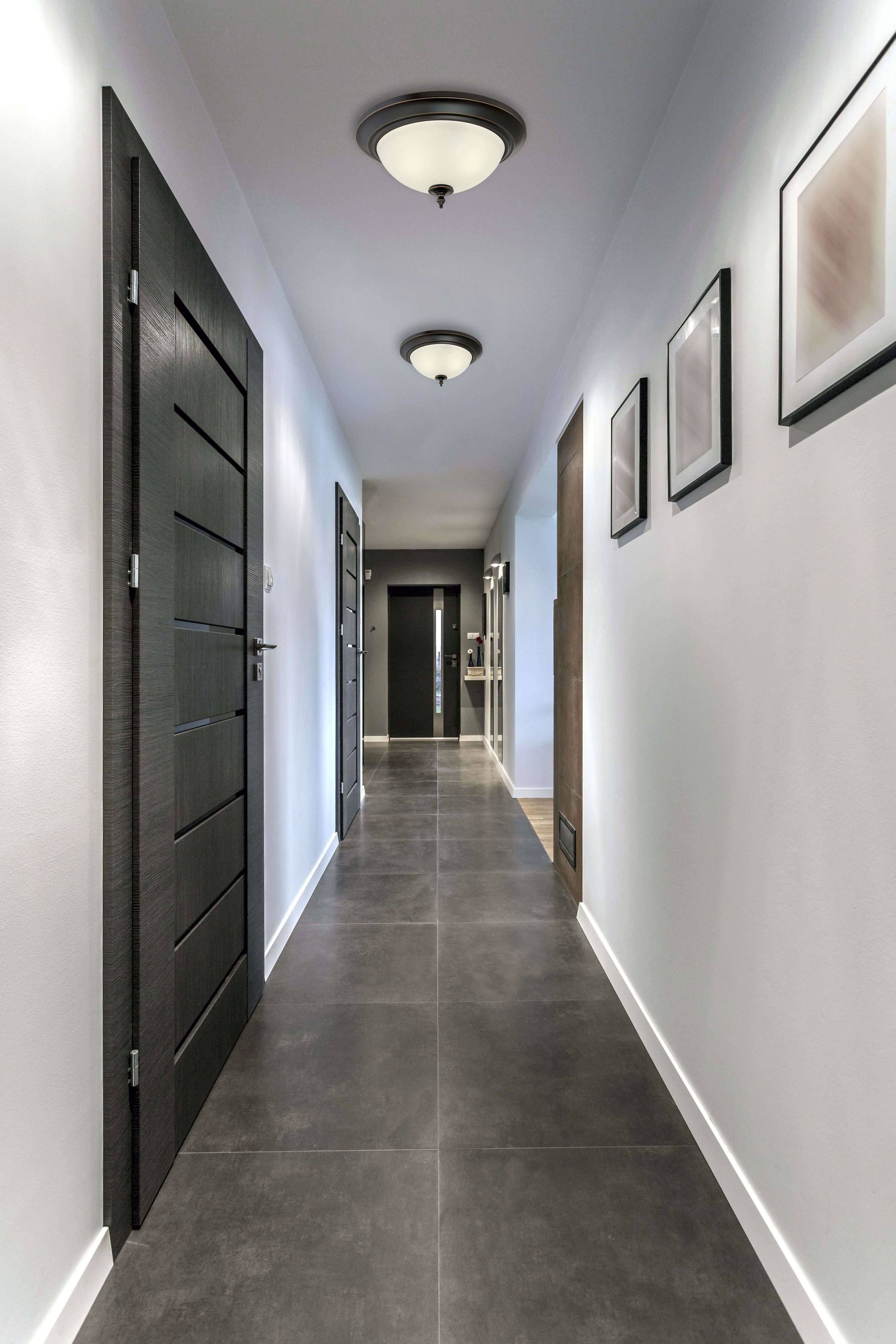 Deckenleuchte Harwell Bernstein Bronze & Mattglas