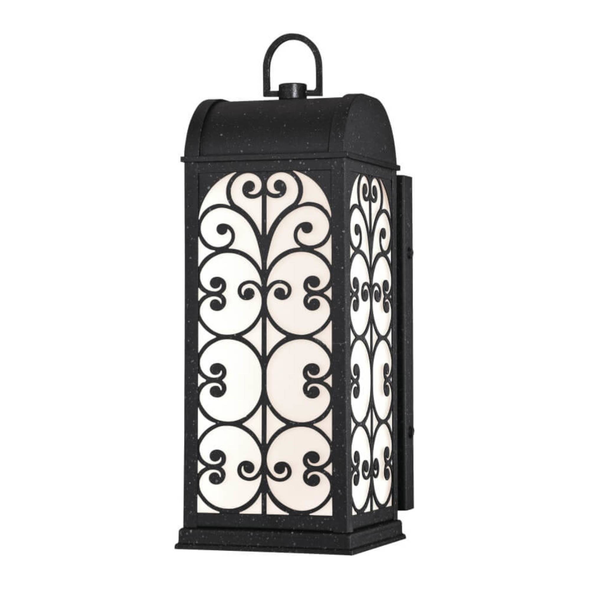 Dimmbare LED Außen Wandleuchte Rozzano Eisen