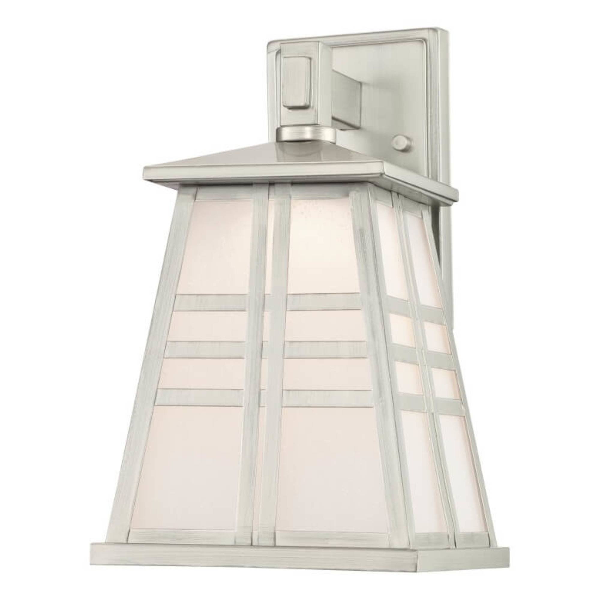 Dimmbare LED Außen Wandleuchte Cecilia Nickel