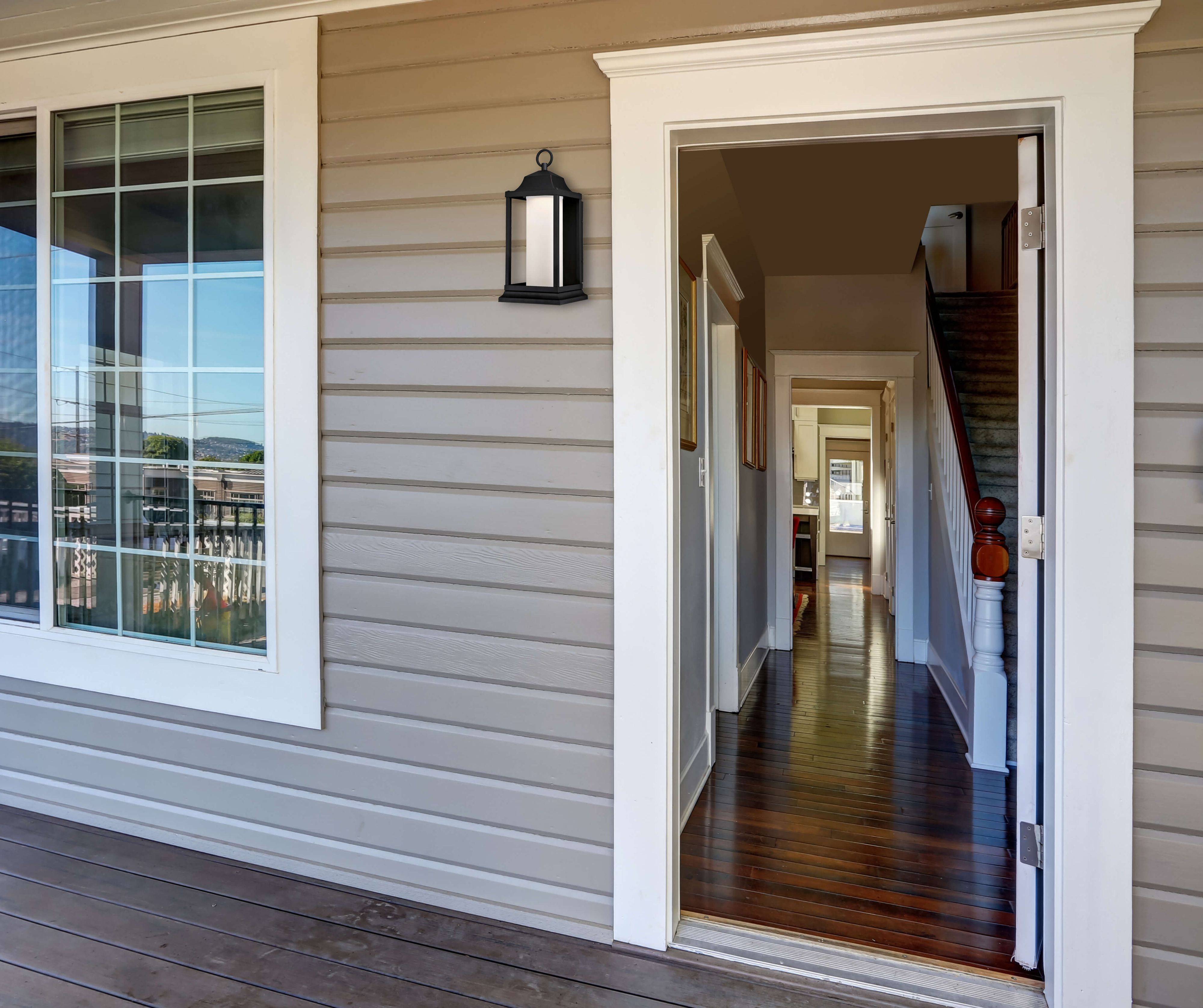 Dimmbare LED Außen Wandleuchte Brook