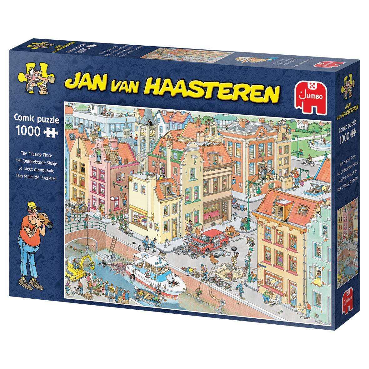 JUMBO 20041 Jan van Haasteren Das fehlende Puzzleteil 1000 Teile Puzzle