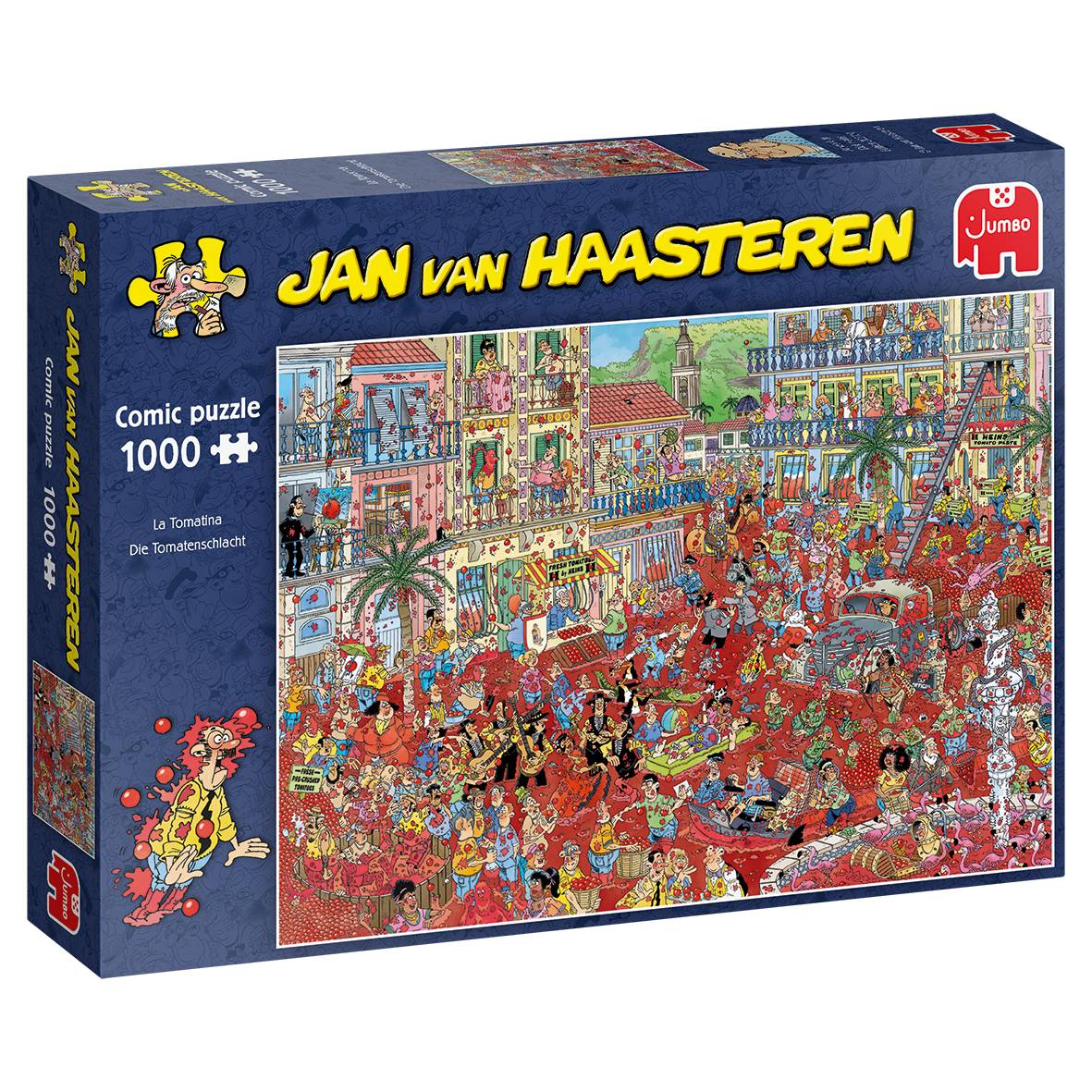 JUMBO 20043 Jan van Haasteren Die Tomatenschlacht 1000 Teile Puzzle