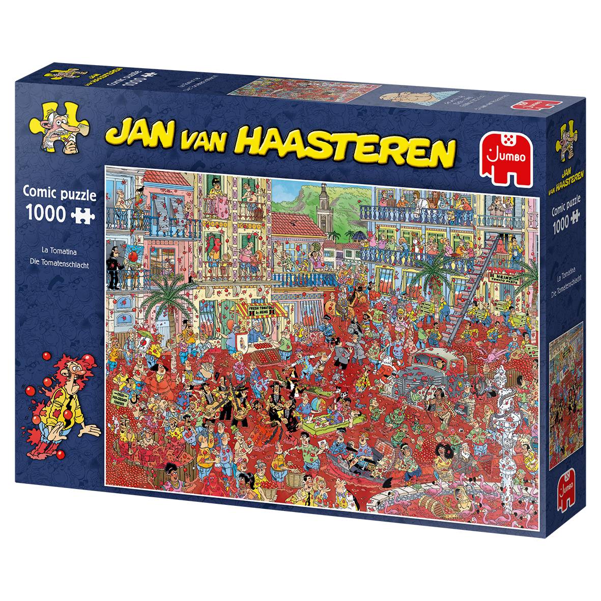 JUMBO 20043 Jan van Haasteren Die Tomatenschlacht 1000 Teile Puzzle
