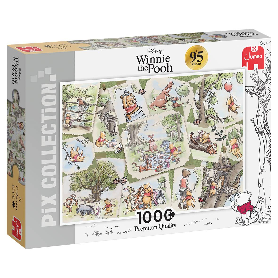 Disney Pix Collection Winnie the Pooh 95 Jahre Edition 1000 Teile