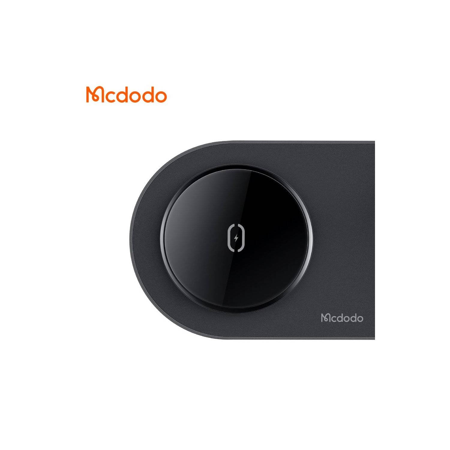 Mcdodo 3in1 Magnetisch Wireless Charger Ladestation kompatibel mit Smartphone, Watch, TWS-Kopfhörer, schwarz