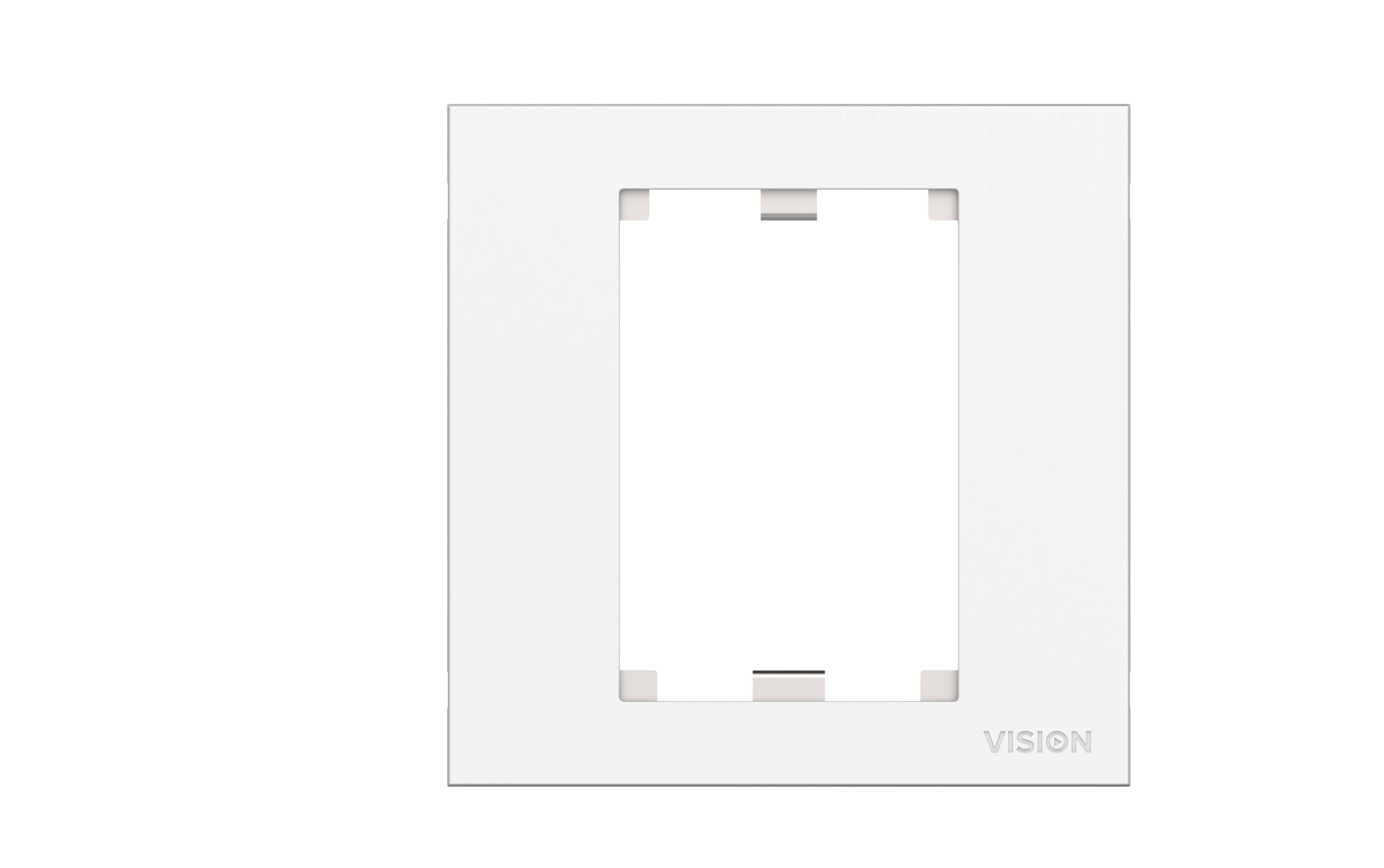 Vision TC3 SURR1G, Weiß, 86 mm, 86 mm, 8 mm, 1 Stück(e)