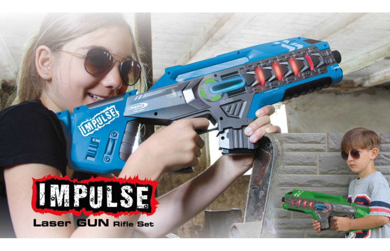 Jamara 410084, Spielzeugpistole, Junge/Mädchen, Blau, Grün, 2 Stück(e)