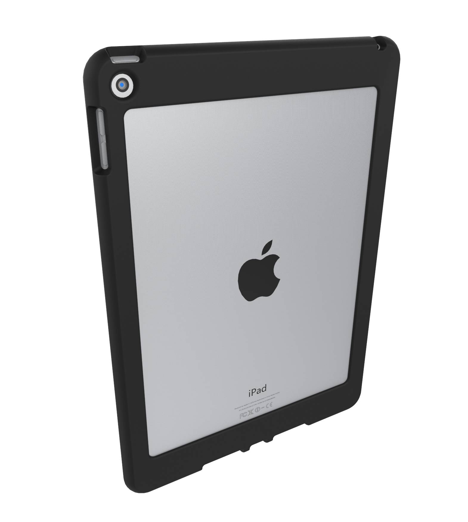 Compulocks iPad 10.2-inch Rugged Edge Case Protective Cover - Stoßstange für Tablet - widerstandsfähig - Gummi - Schwarz - für Apple 10.2-inch iPa