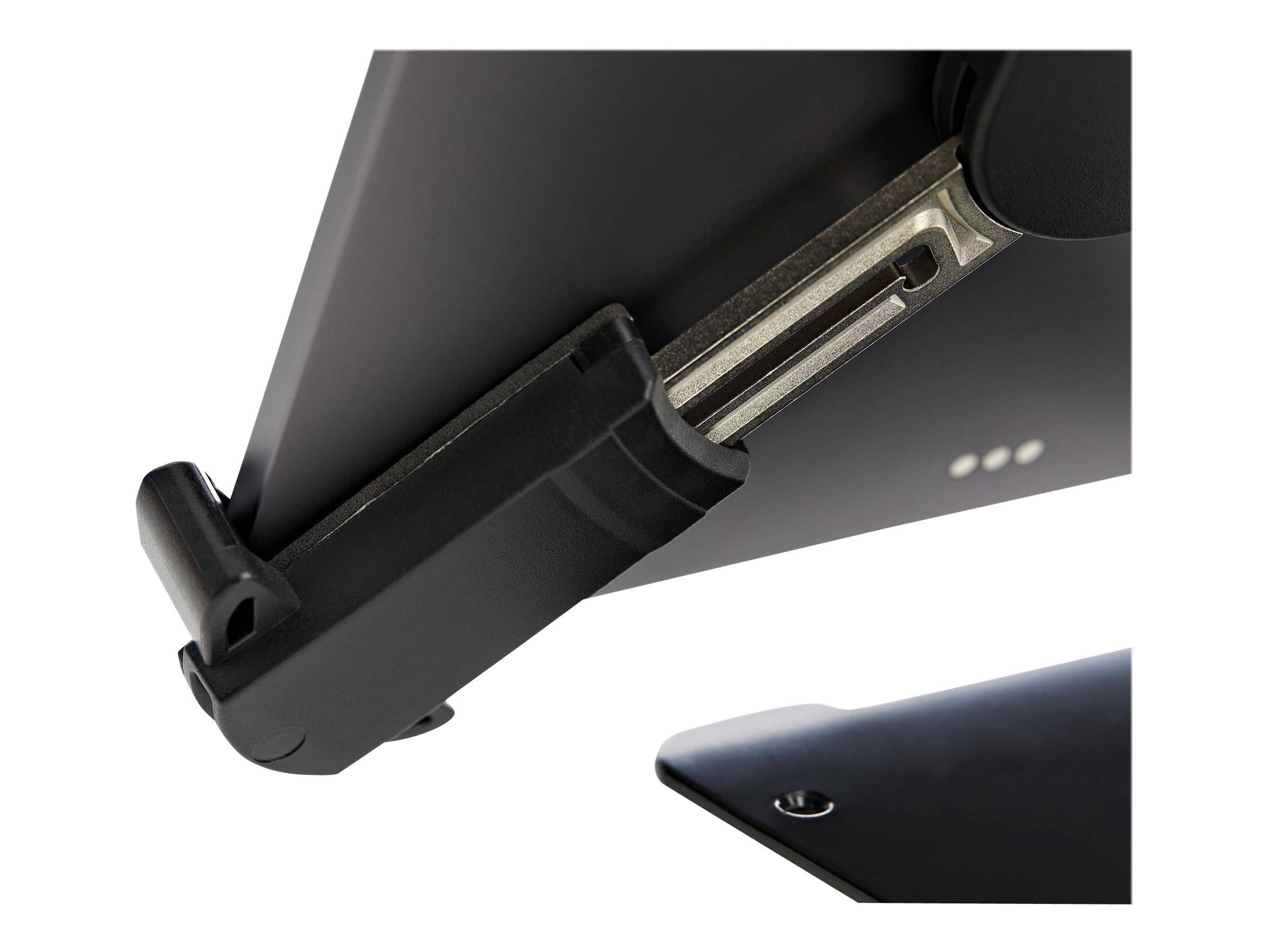 StarTech.com Sichere Tablet-Halterung mit K-Slot-Kabelschloss - iPad Ständer für 7,9 -13 Zoll Tablets mit Diebstahlsicherung- Universell verstellbar