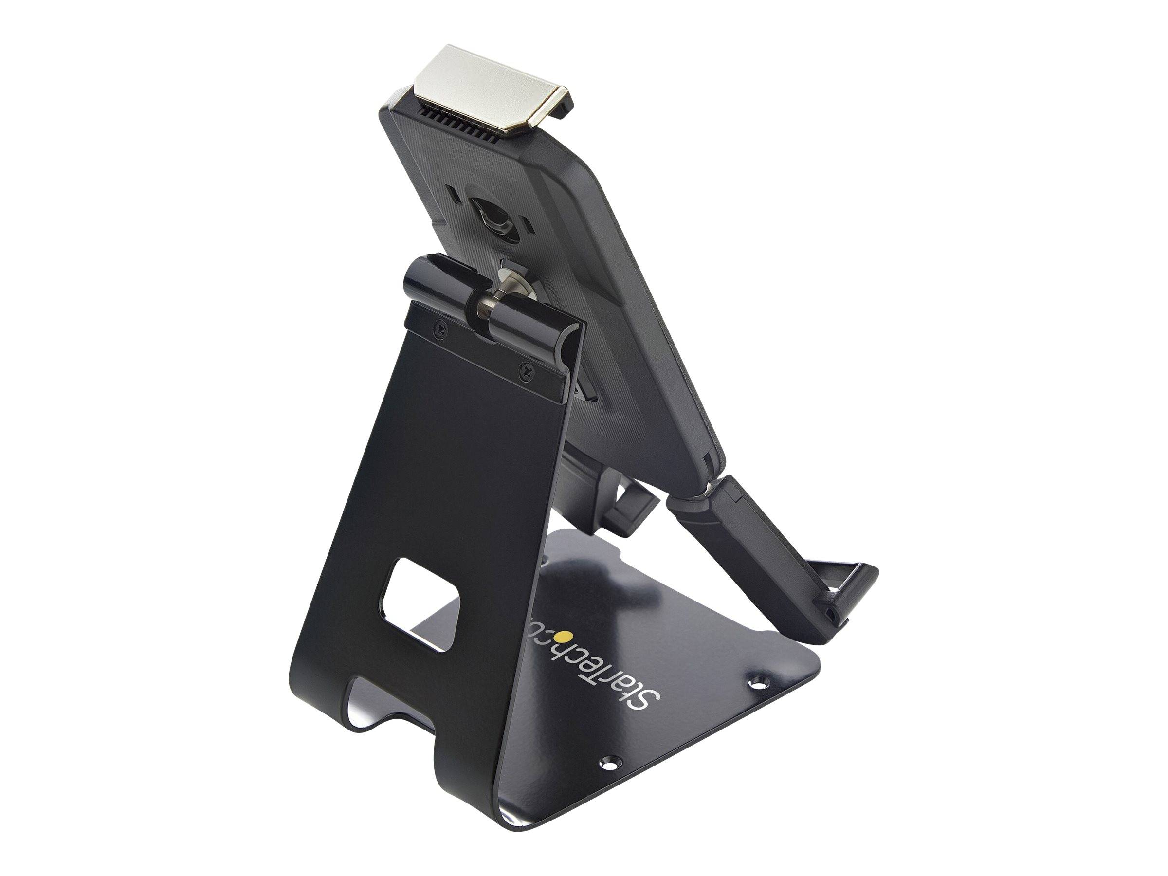 StarTech.com Sichere Tablet-Halterung mit K-Slot-Kabelschloss - iPad Ständer für 7,9 -13 Zoll Tablets mit Diebstahlsicherung- Universell verstellbar