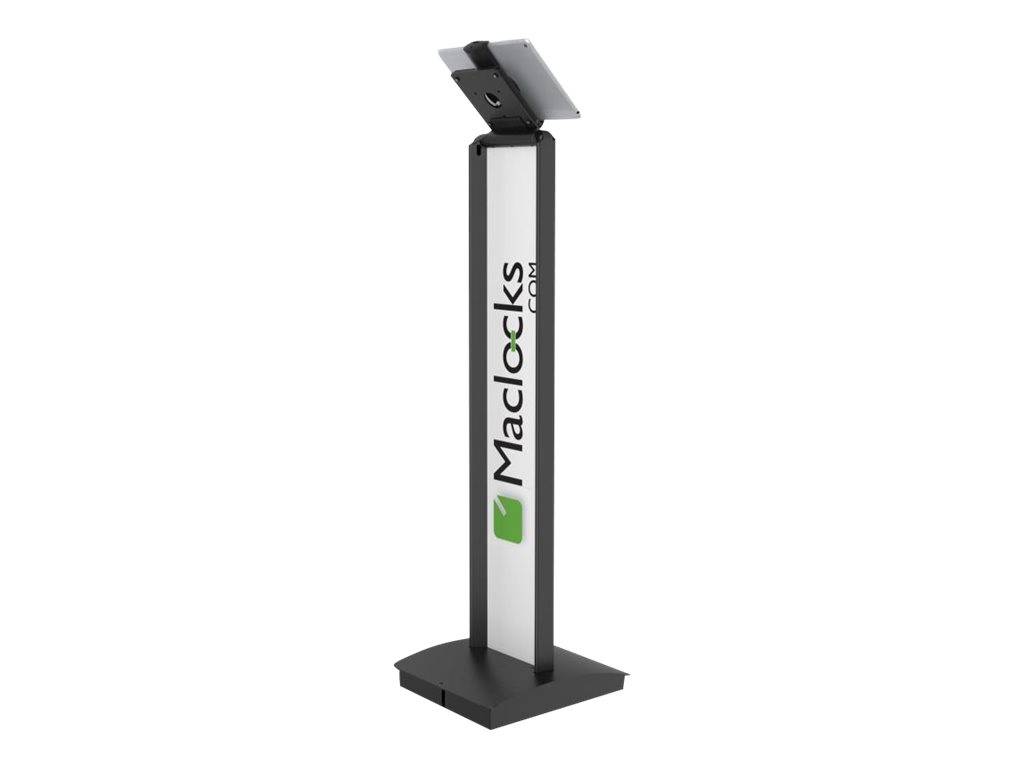 Compulocks Cling BrandMe Universal Tablet Floor Stand Black - Aufstellung - für Tablett - verriegelbar - Stahl - Schwarz - Bildschirmgröße: bis zu