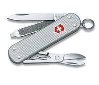 Victorinox Taschenmesser Classic Alox, Nagelfeile, Schraubendreher, Ring, Klinge, Schere,, Gleitgelenk-Messer, Multi-Too