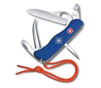 Victorinox Skipper Pro, Messer mit Feststellklinge, Multi-Tool-Messer, Clippunkt, Polyamid, Blau, 12 Werkzeug