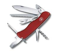 Victorinox Outrider, Messer mit Feststellklinge, Multi-Tool-Messer, Polyamid, Rot, Edelstahl, 14 Werkzeug, 11,1 cm