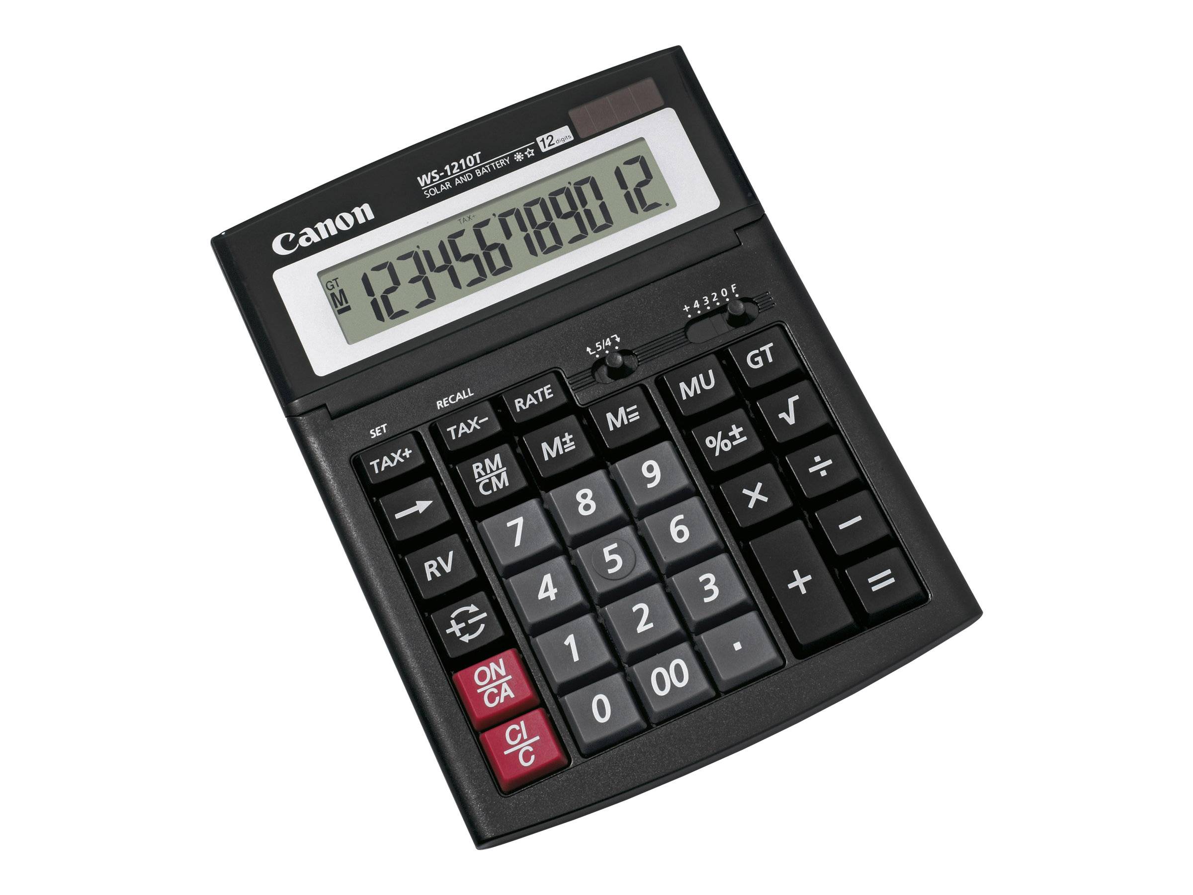 Canon WS-1210T - Desktop-Taschenrechner - 12 Stellen