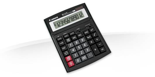 Canon WS-1210T - Desktop-Taschenrechner - 12 Stellen