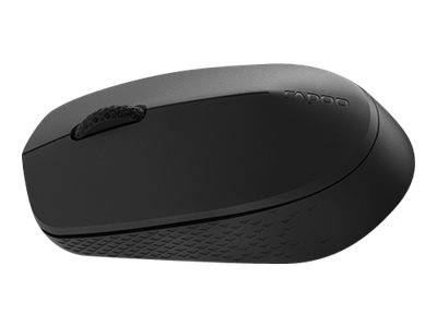 Rapoo M100 - Maus - kabellos - 2.4 GHz, Bluetooth 4.0, Bluetooth 3.0
