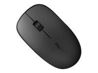 Rapoo M200 - Maus - optisch - 3 Tasten - kabellos - 2.4 GHz, Bluetooth 4.0, Bluetooth 3.0 - kabelloser Empfänger (USB)