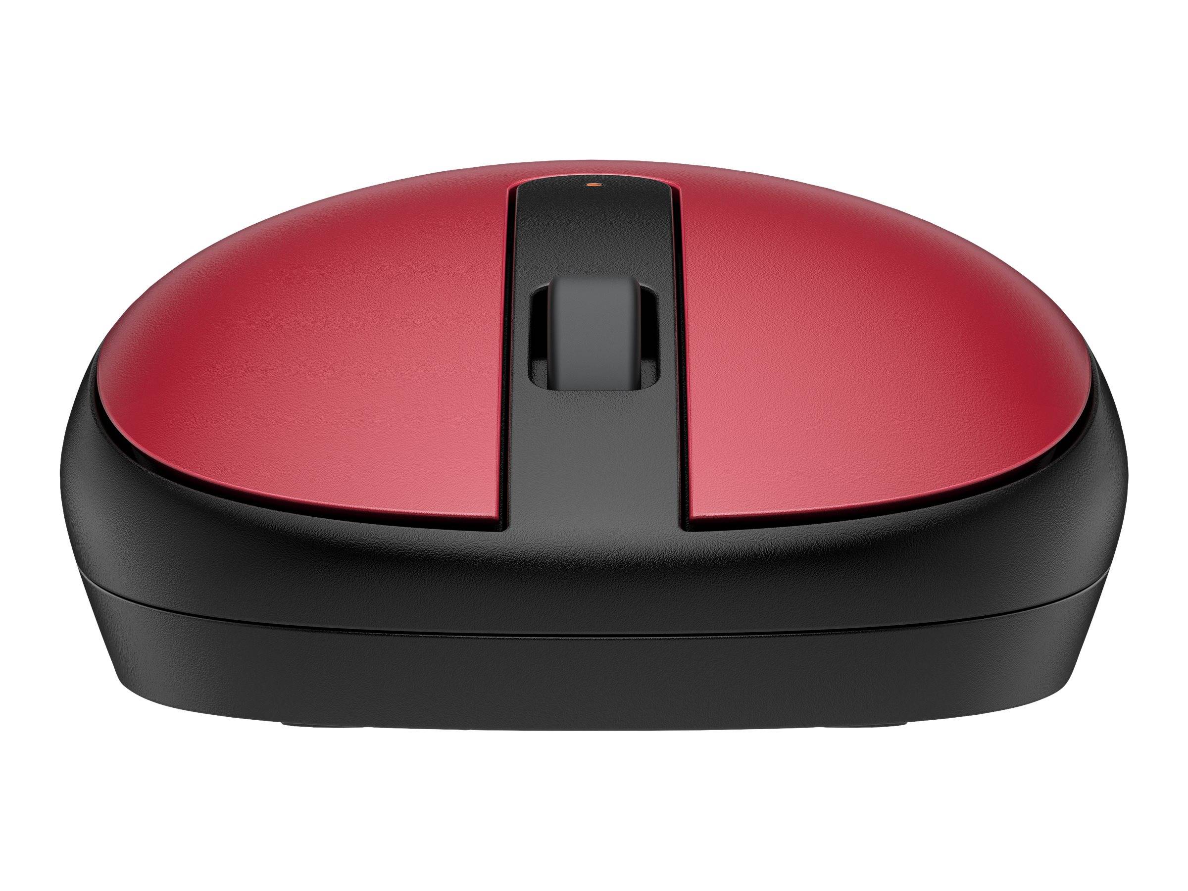 HP 240 - Maus - rechts- und linkshändig - optisch - 3 Tasten - kabellos - Bluetooth 5.1 - kabelloser Empfänger (USB)
