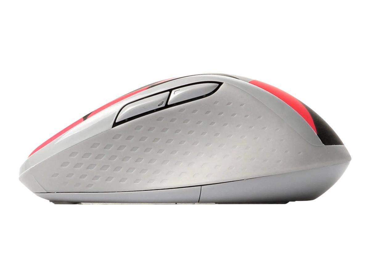 Rapoo M500 Silent - Maus - optisch - 6 Tasten - kabellos - 2.4 GHz, Bluetooth 4.0, Bluetooth 3.0 - kabelloser Empfänger