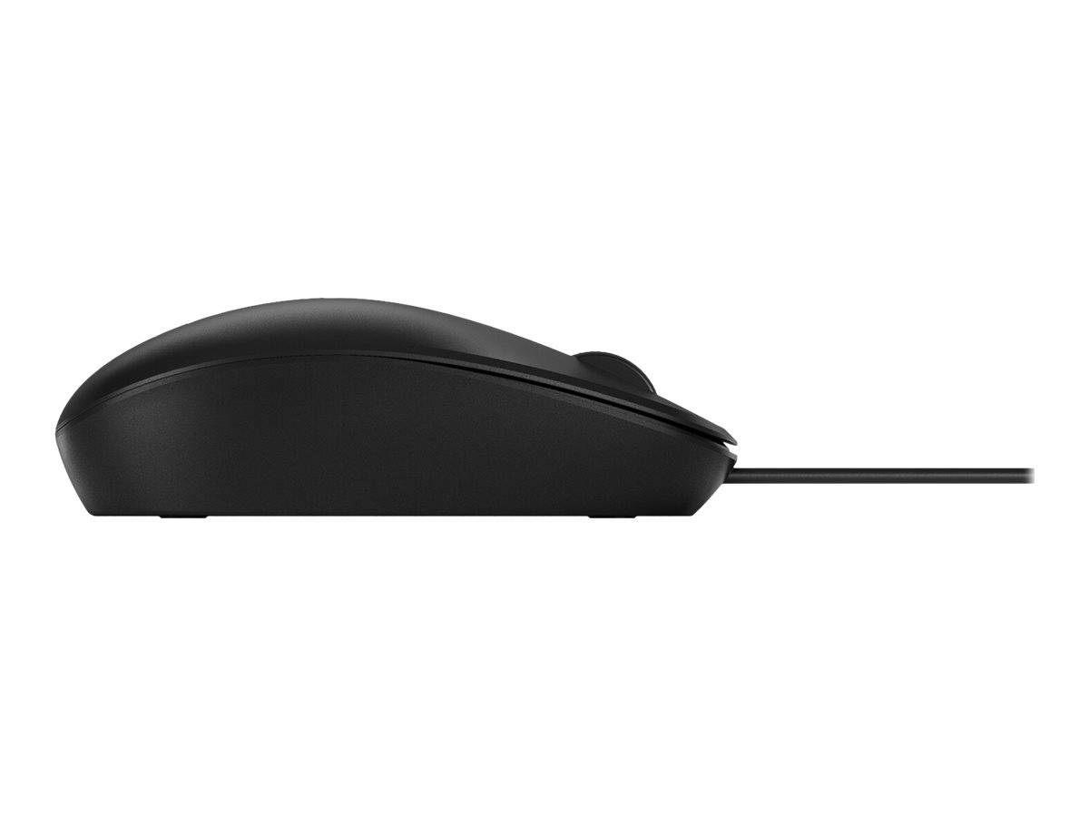 HP 128 - Maus - Laser - kabelgebunden - Schwarz (Packung mit 120)