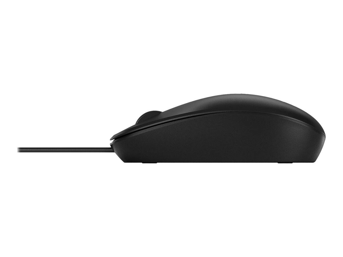 HP 128 - Maus - Laser - kabelgebunden - Schwarz (Packung mit 120)
