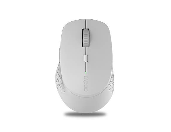 Rapoo M300 Silent - Maus - optisch - 7 Tasten - kabellos - 2.4 GHz, Bluetooth 4.0, Bluetooth 3.0 - kabelloser Empfänger