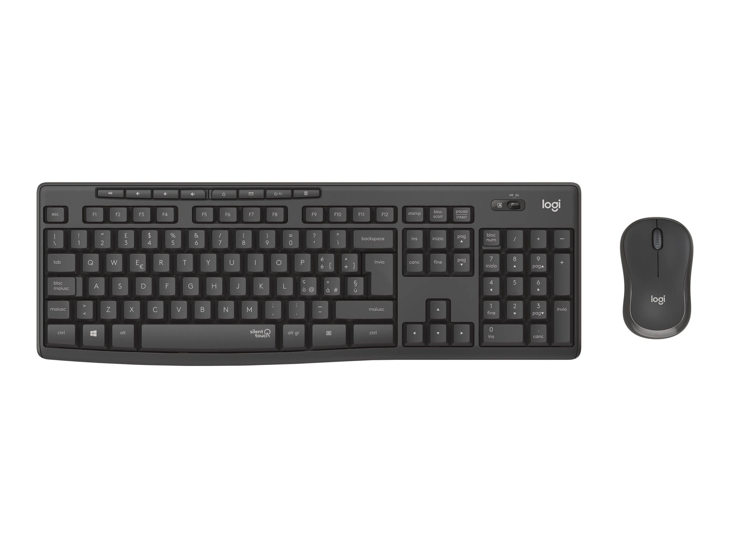 Logitech MK295 Silent - Tastatur-und-Maus-Set