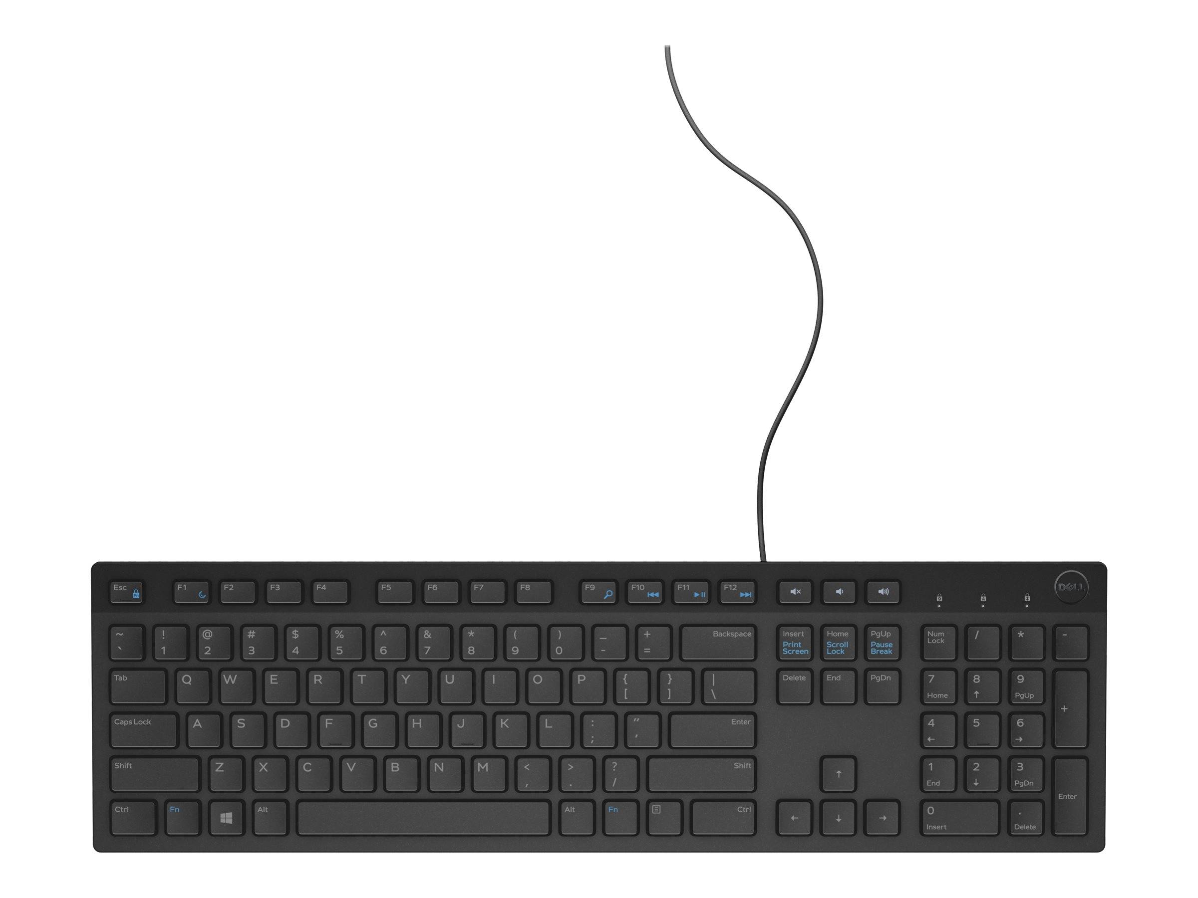 Dell KB216 - Tastatur - USB - QWERTY - Norwegisch