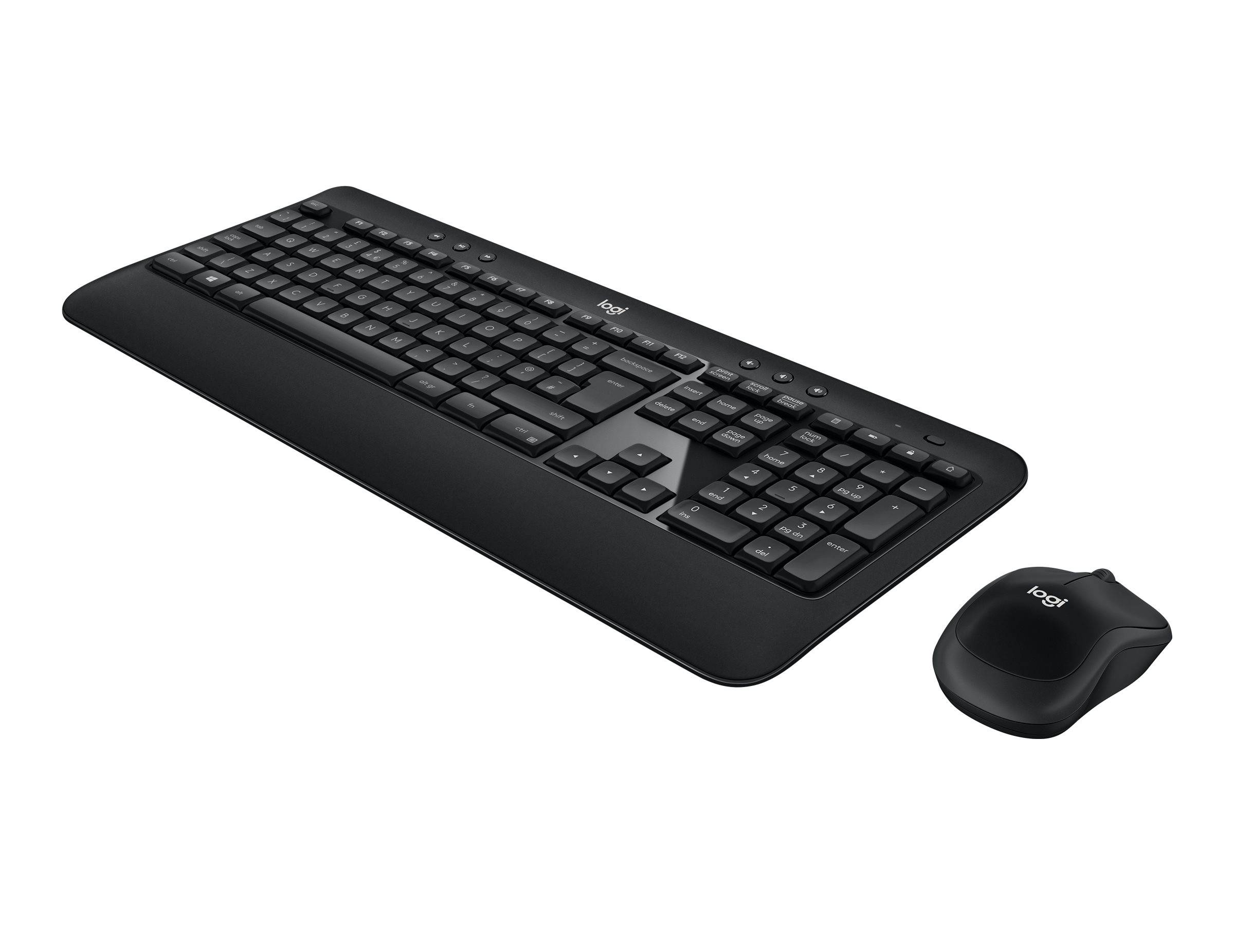 Logitech Advanced Combo - Tastatur-und-Maus-Set
