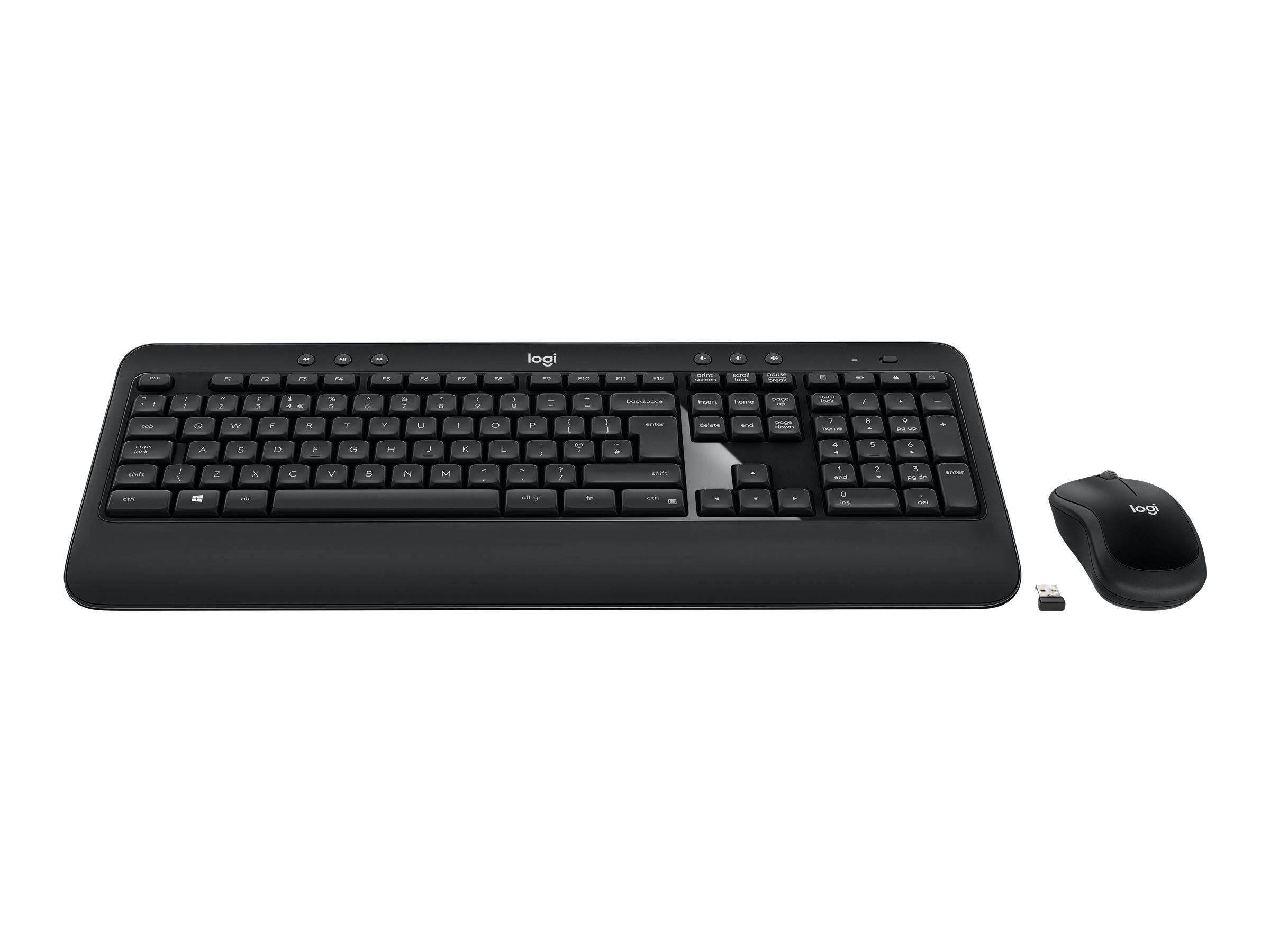 Logitech Advanced Combo - Tastatur-und-Maus-Set
