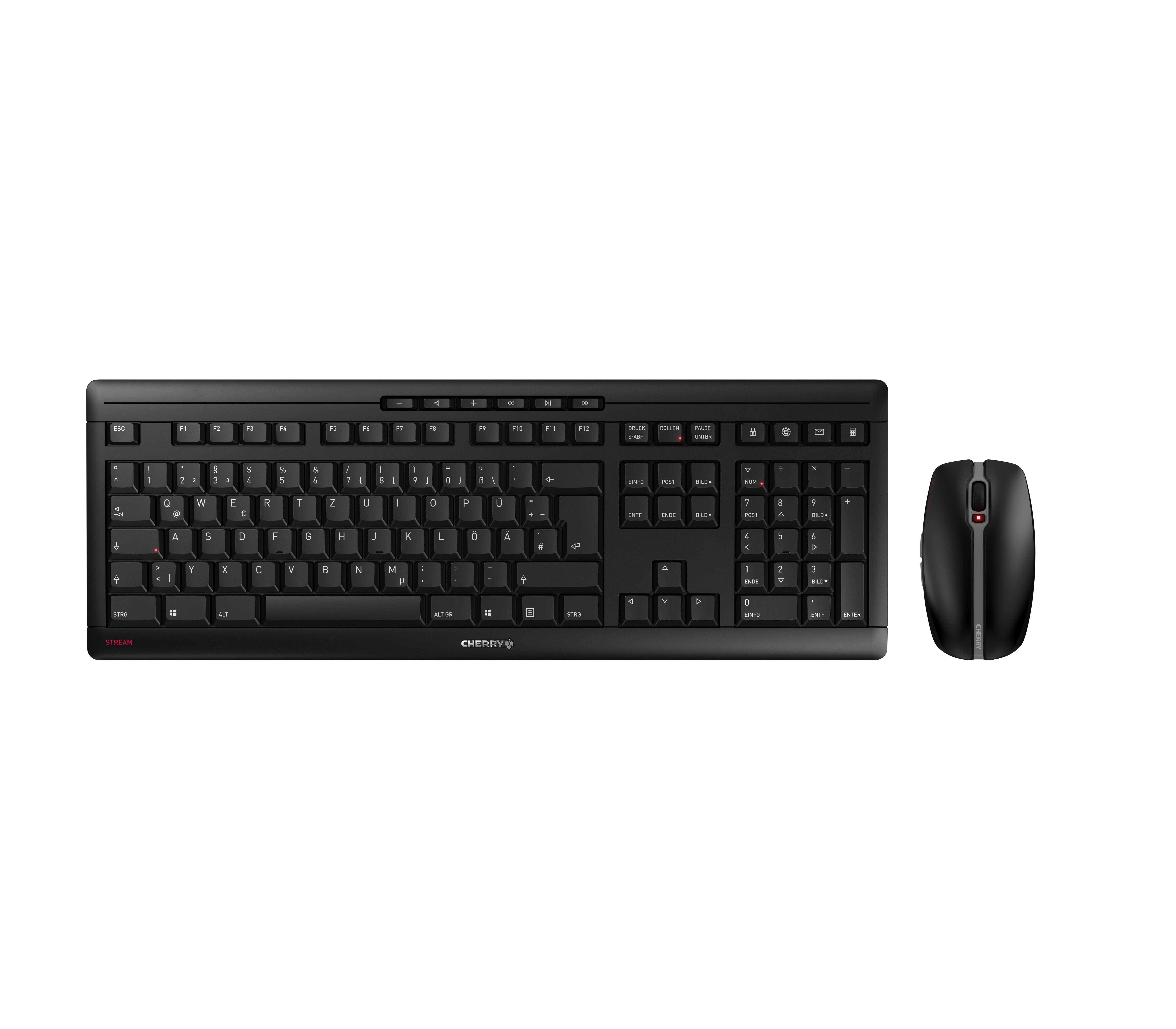 CHERRY STREAM DESKTOP RECHARGE - Tastatur-und-Maus-Set