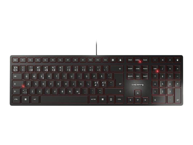 CHERRY KC 6000 SLIM - Tastatur - USB - Pan-Nordic