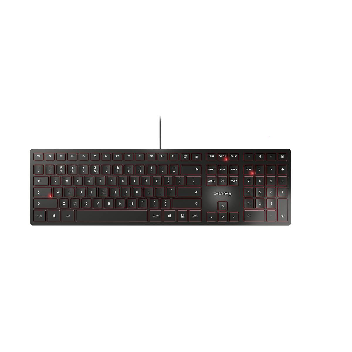 CHERRY KC 6000 SLIM - Tastatur - USB - Schweiz