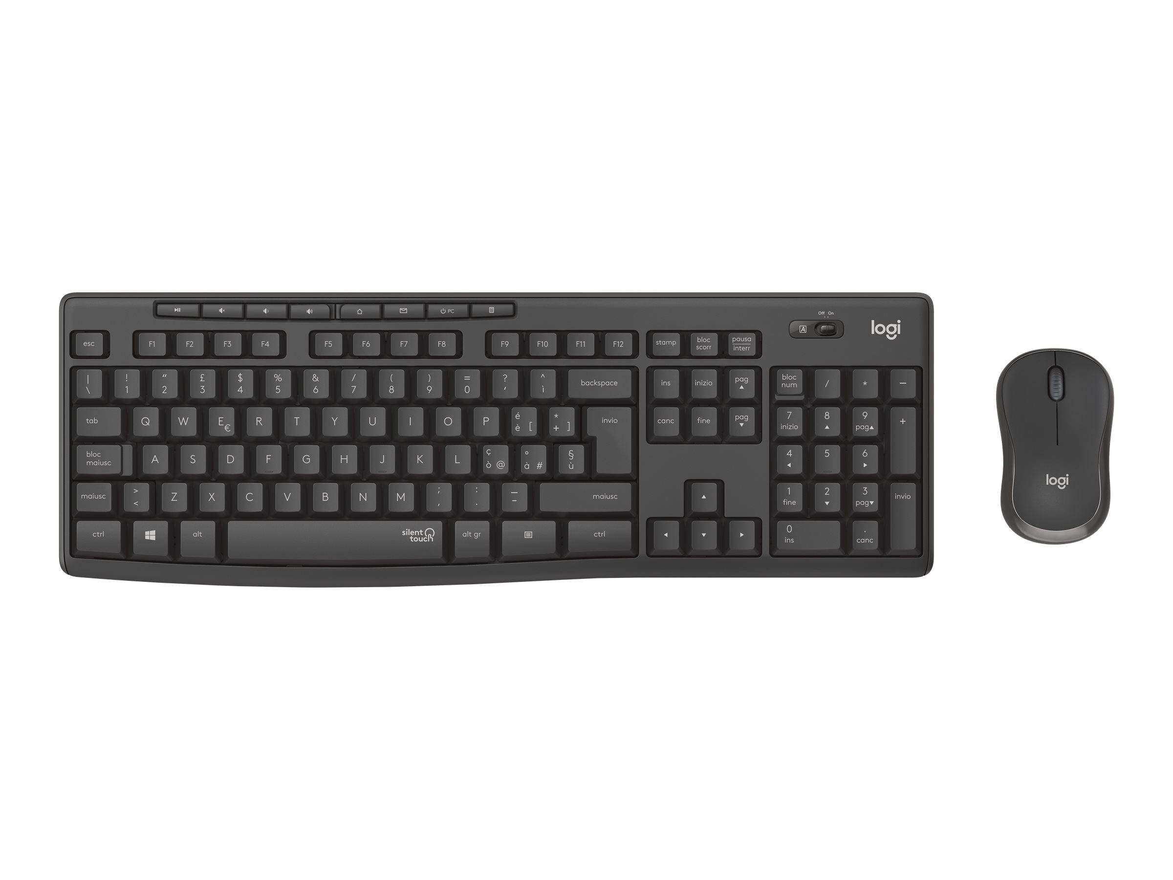 Logitech MK295 Silent - Tastatur-und-Maus-Set