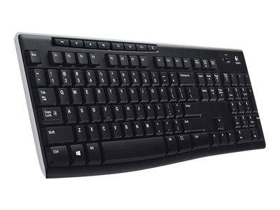 Logitech Wireless Keyboard K270 - Tastatur - kabellos