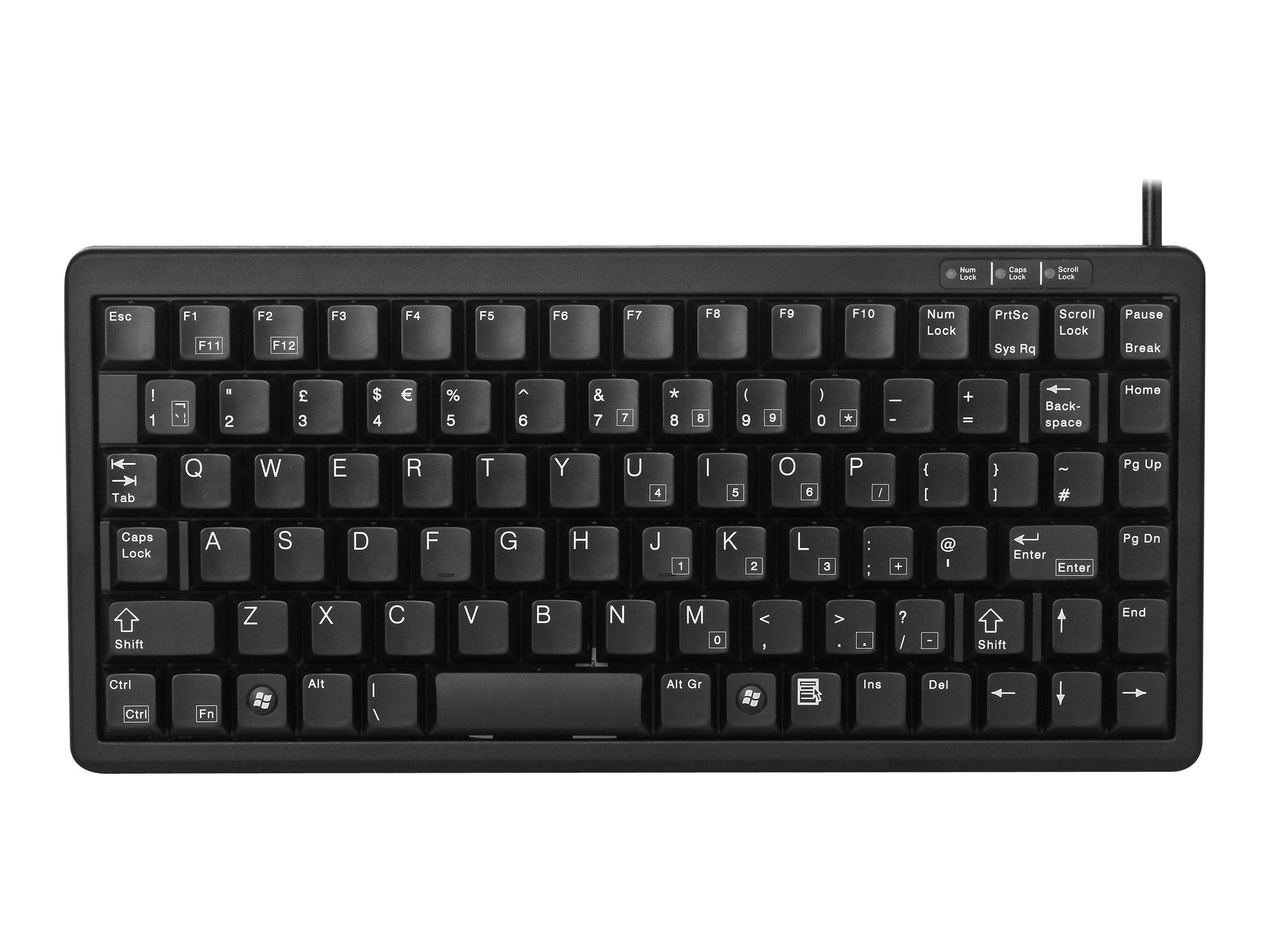 CHERRY ML4100 - Tastatur - PS/2, USB - Spanisch