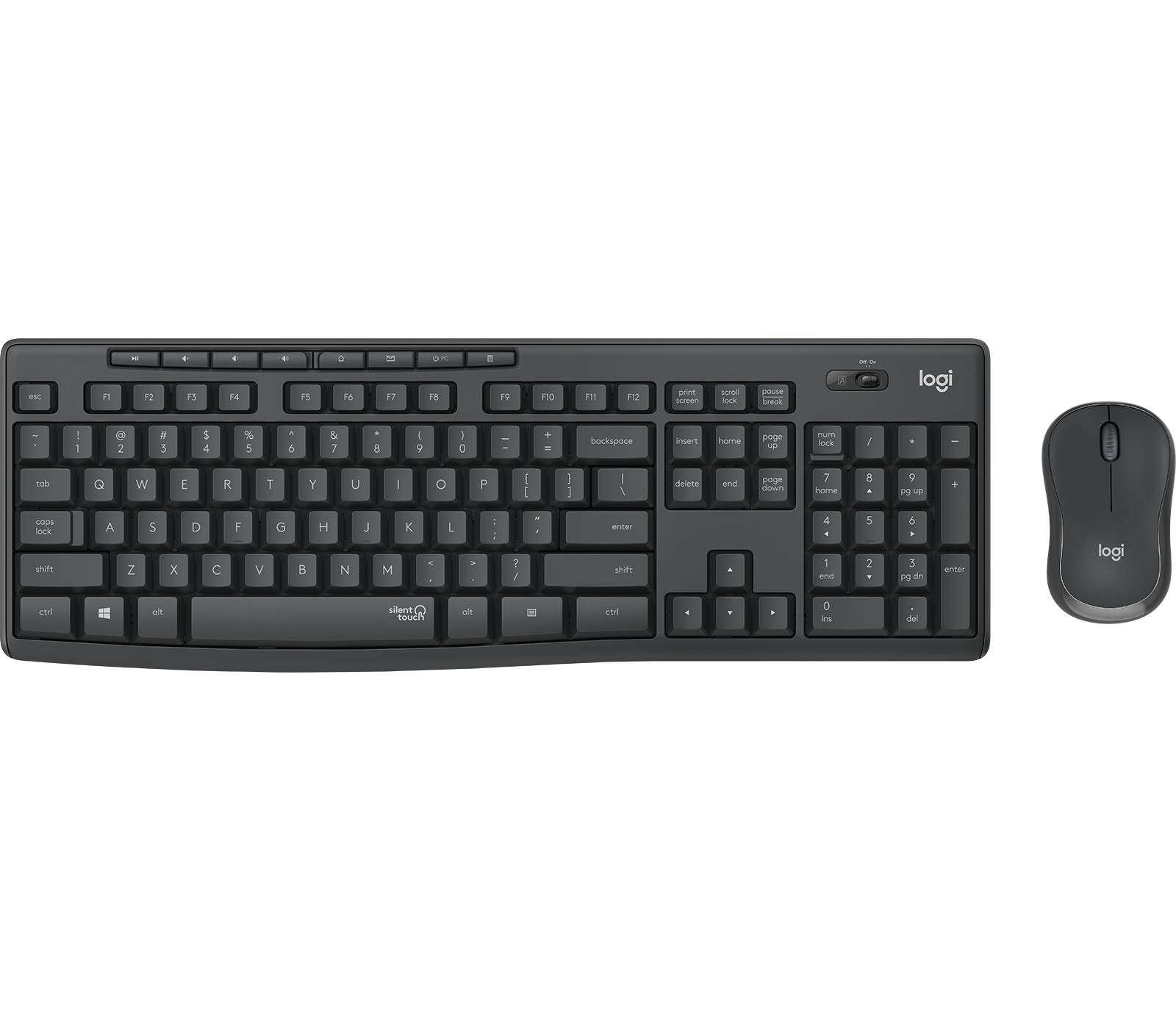 MK295 Silent Keyboard und Maus Kit Wireless