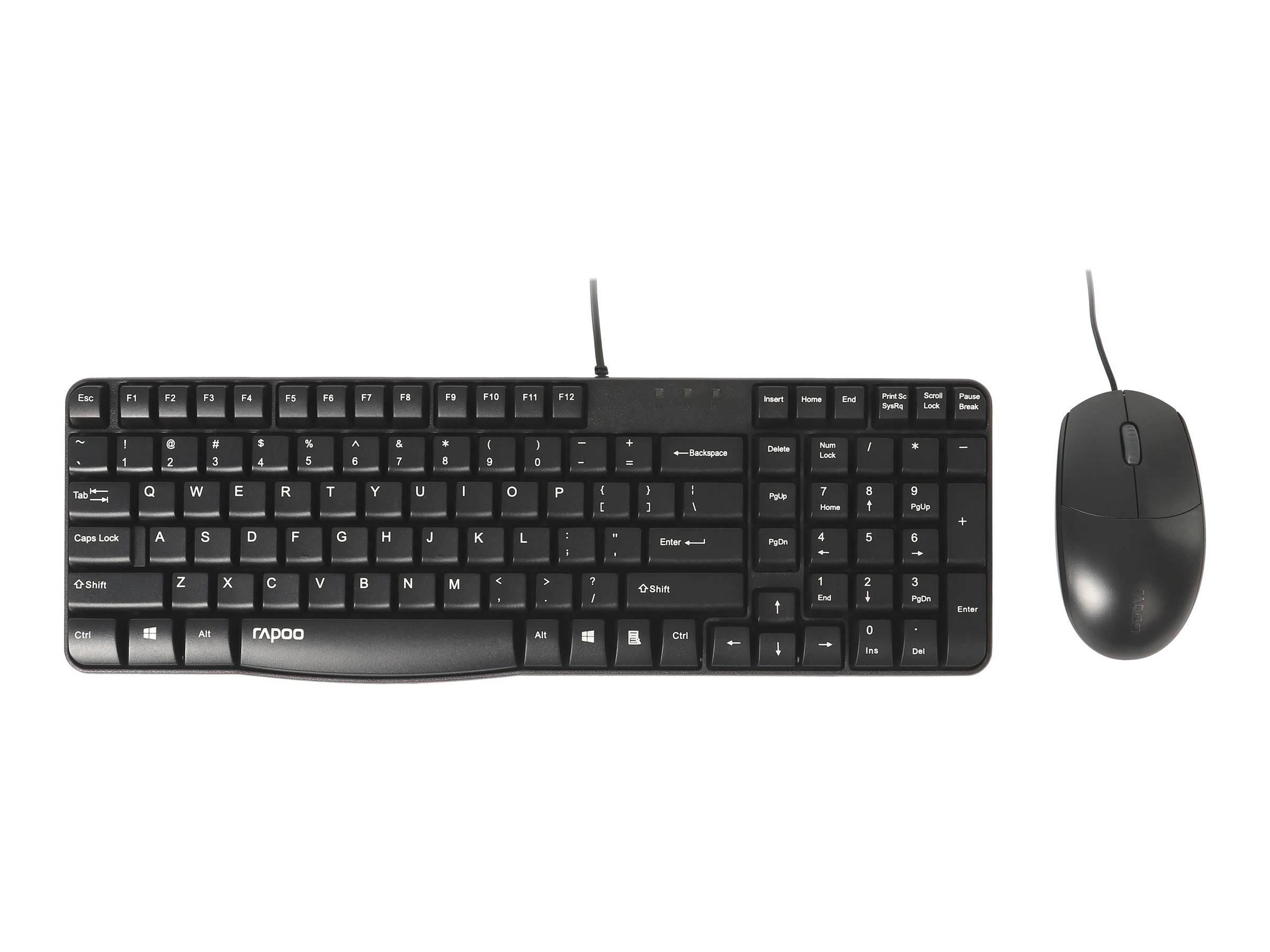 Rapoo NX1820 - Tastatur-und-Maus-Set - USB - QWERTZ
