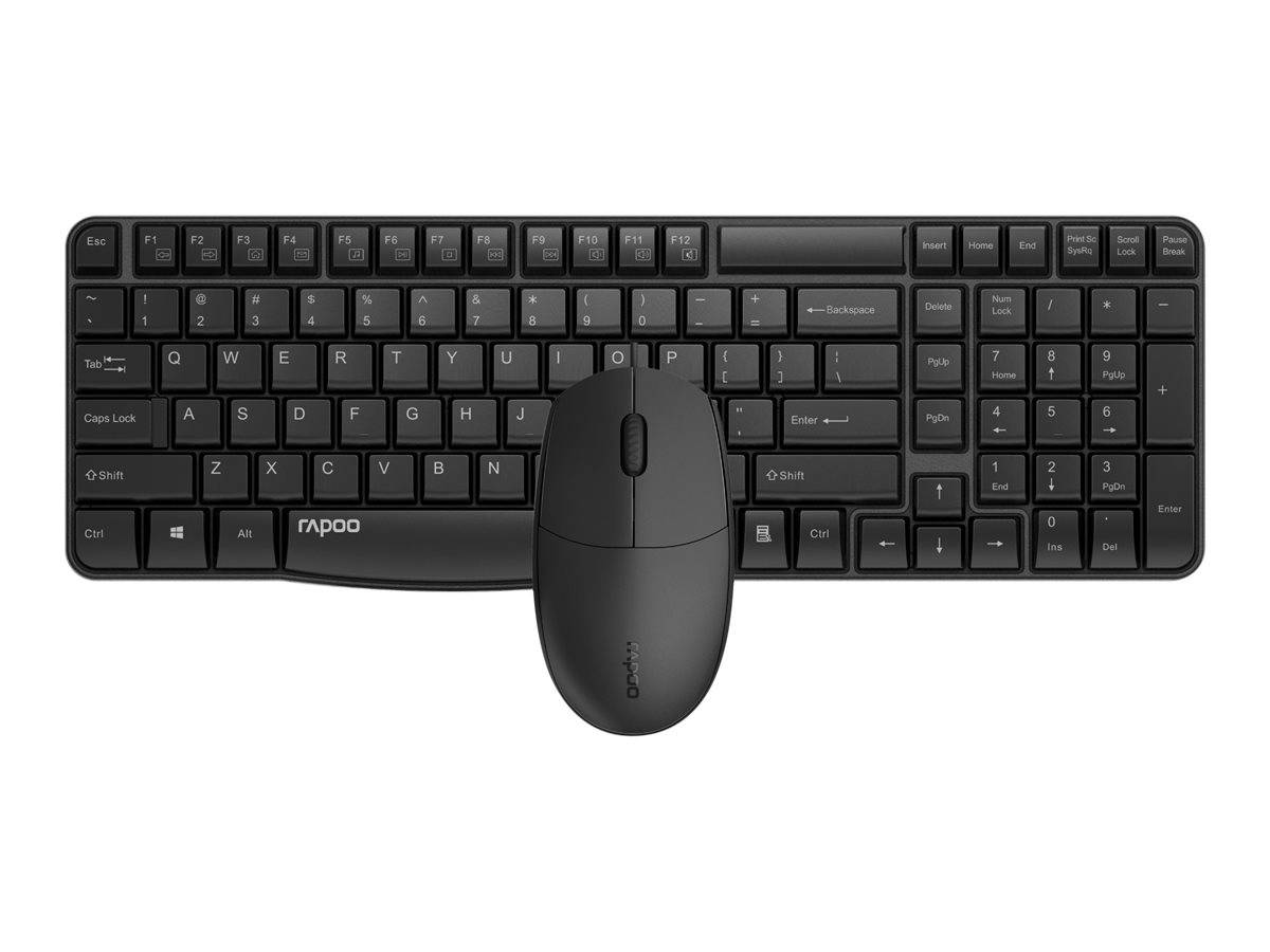 Rapoo NX1820 - Tastatur-und-Maus-Set - USB - QWERTZ