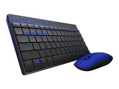 Rapoo 8000M - Tastatur-und-Maus-Set - kabellos