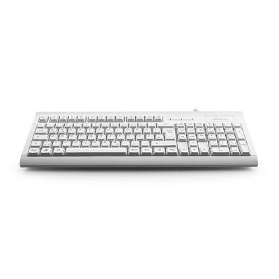 MediaRange MROS116, Standard, USB, QWERTZ, Weiß