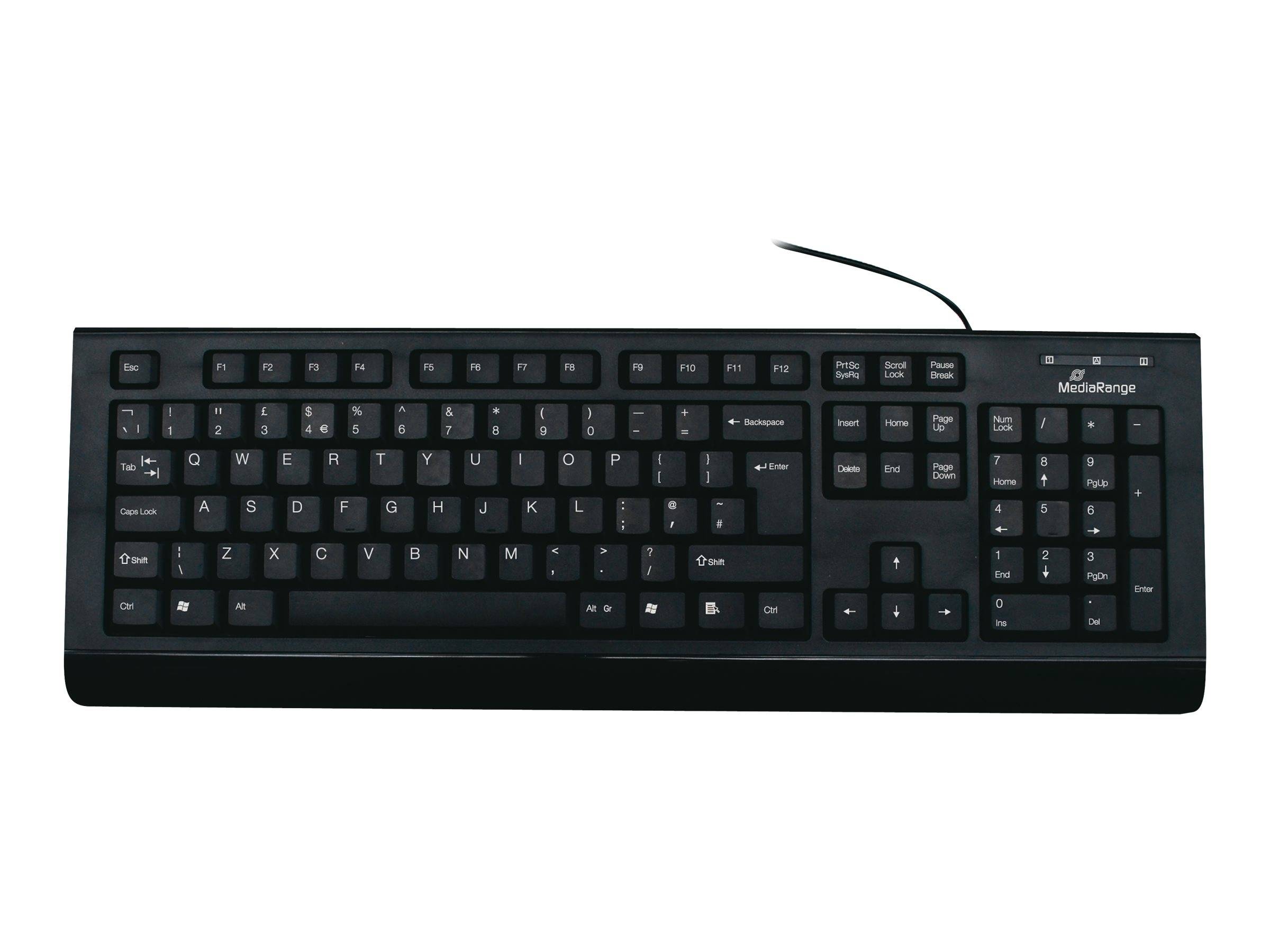 MediaRange MROS101 - Tastatur - USB - QWERTY