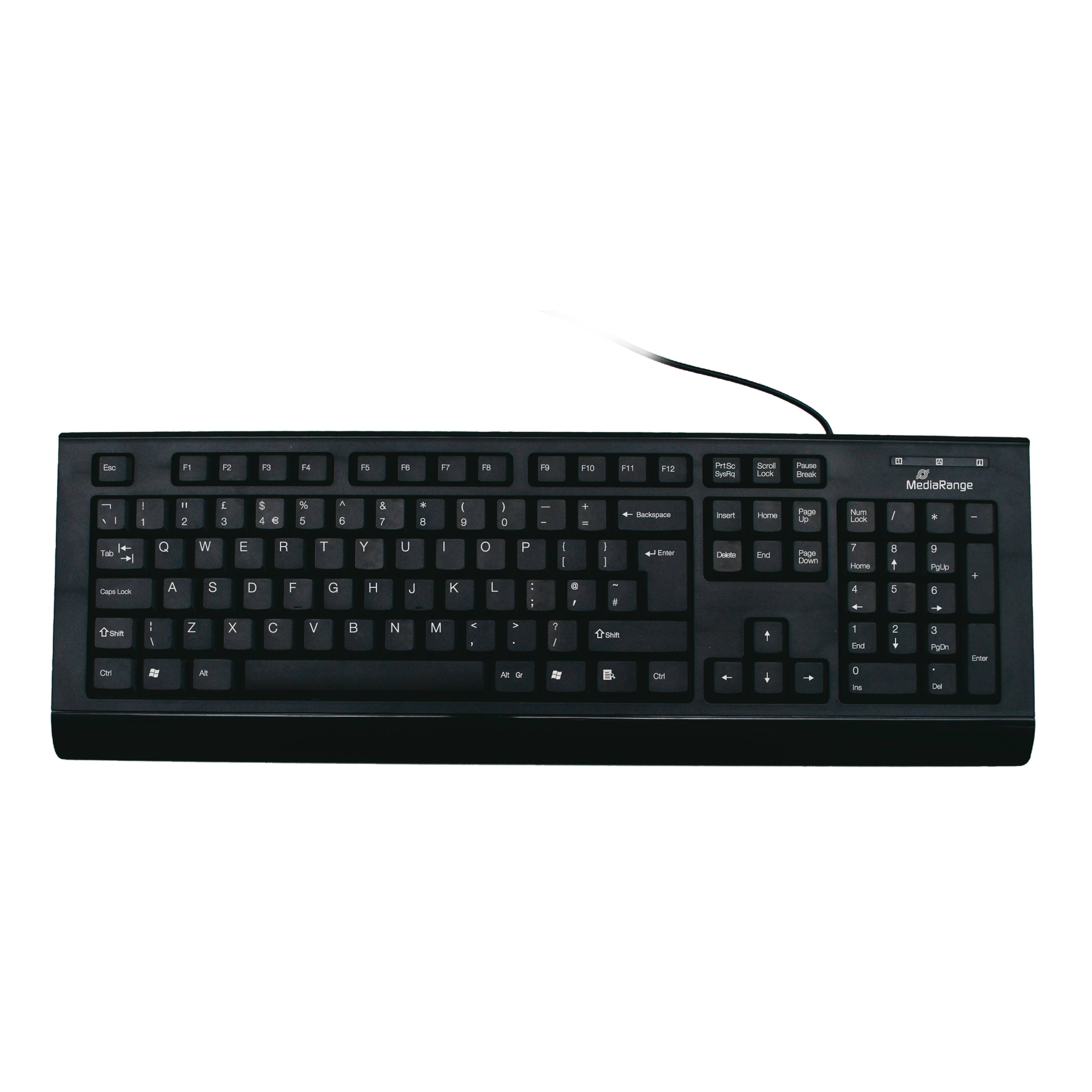 MediaRange MROS101 - Tastatur - USB - QWERTY