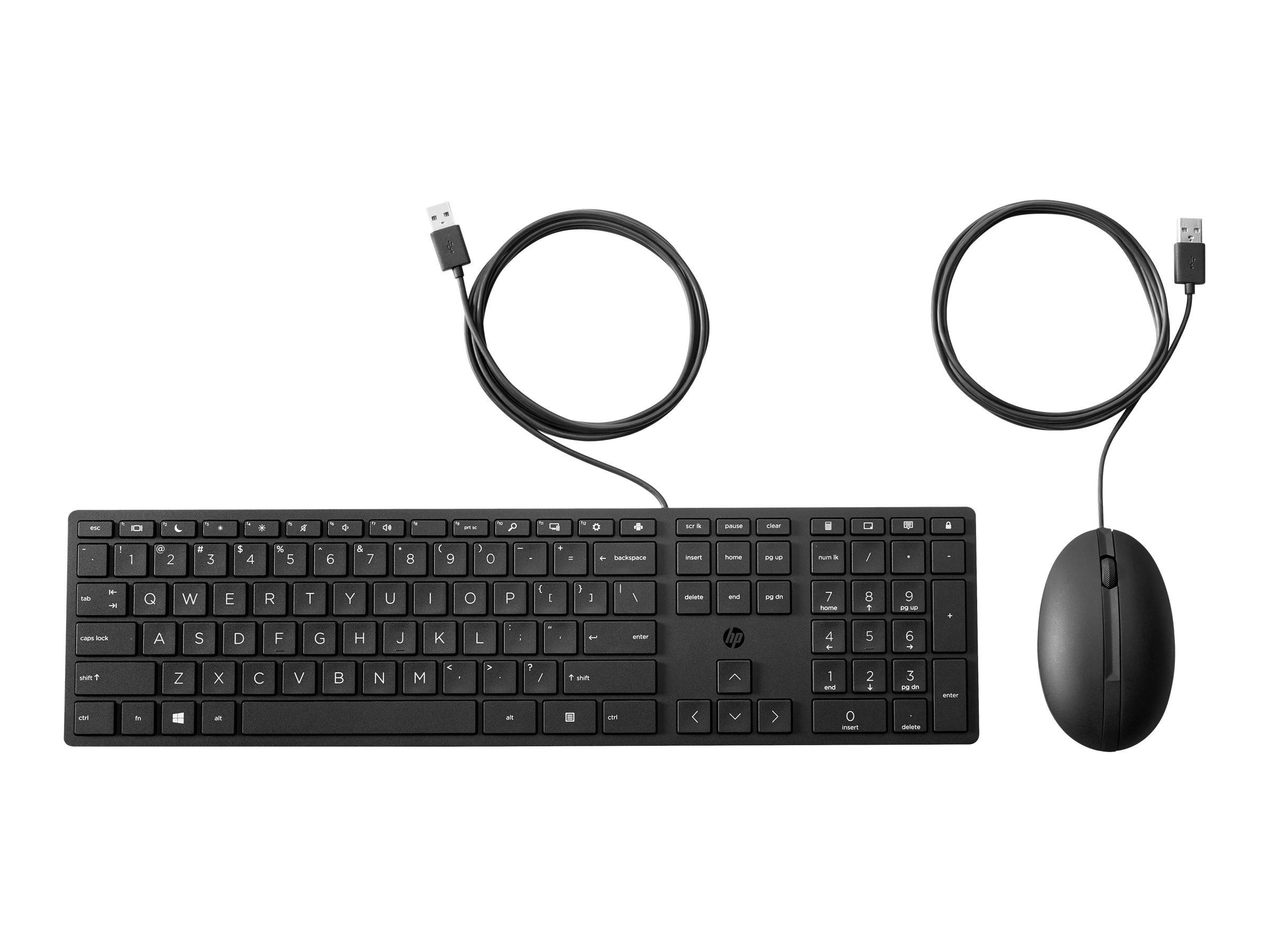 HP Desktop 320MK - Tastatur-und-Maus-Set - Italienisch