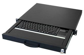 aixcase AIX-19K1UKUSTP-B, Verkabelt, USB, QWERTY, Schwarz